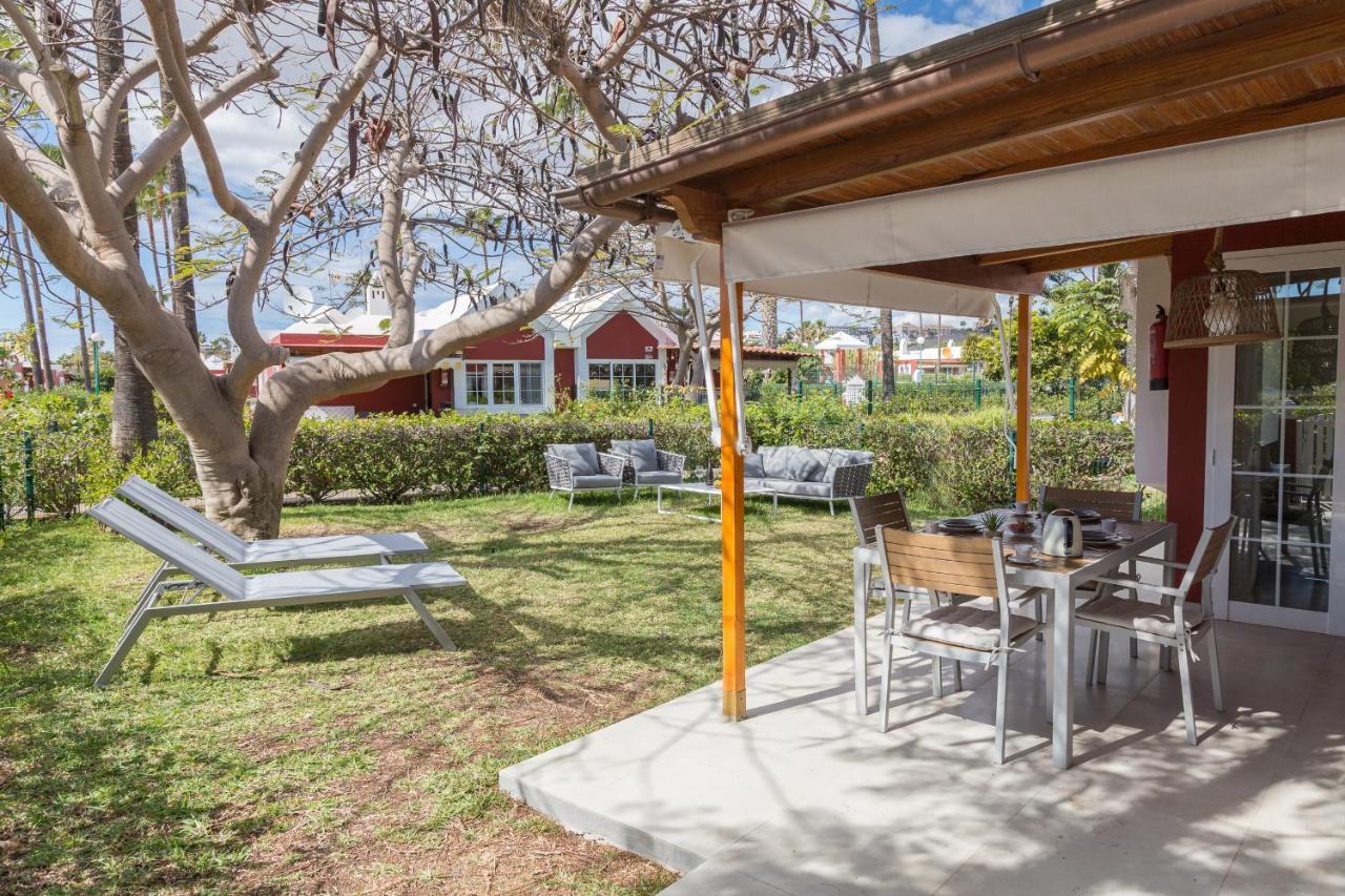 Lightbooking Tunos 73 Maspalomas Gran Jardin Y Barbacoa Exterior photo