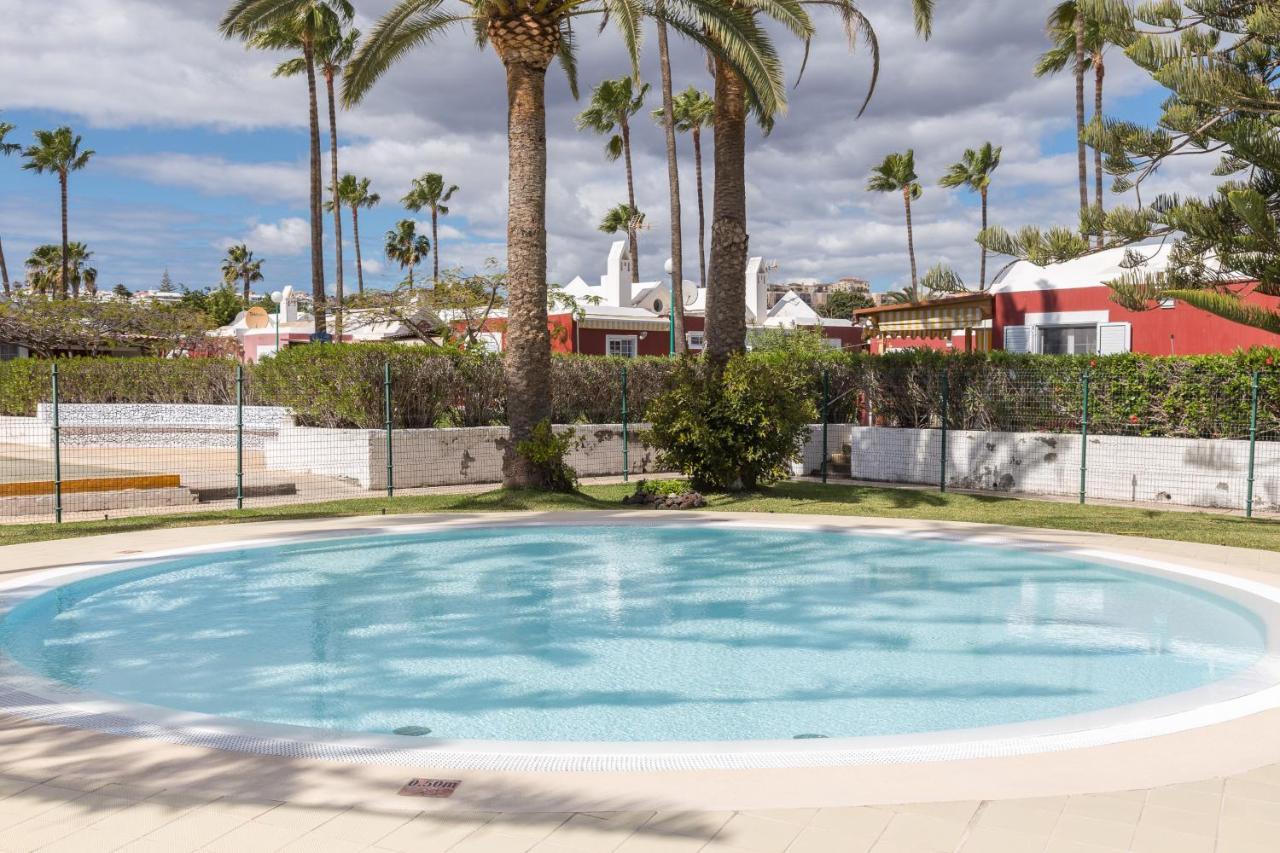 Lightbooking Tunos 73 Maspalomas Gran Jardin Y Barbacoa Exterior photo