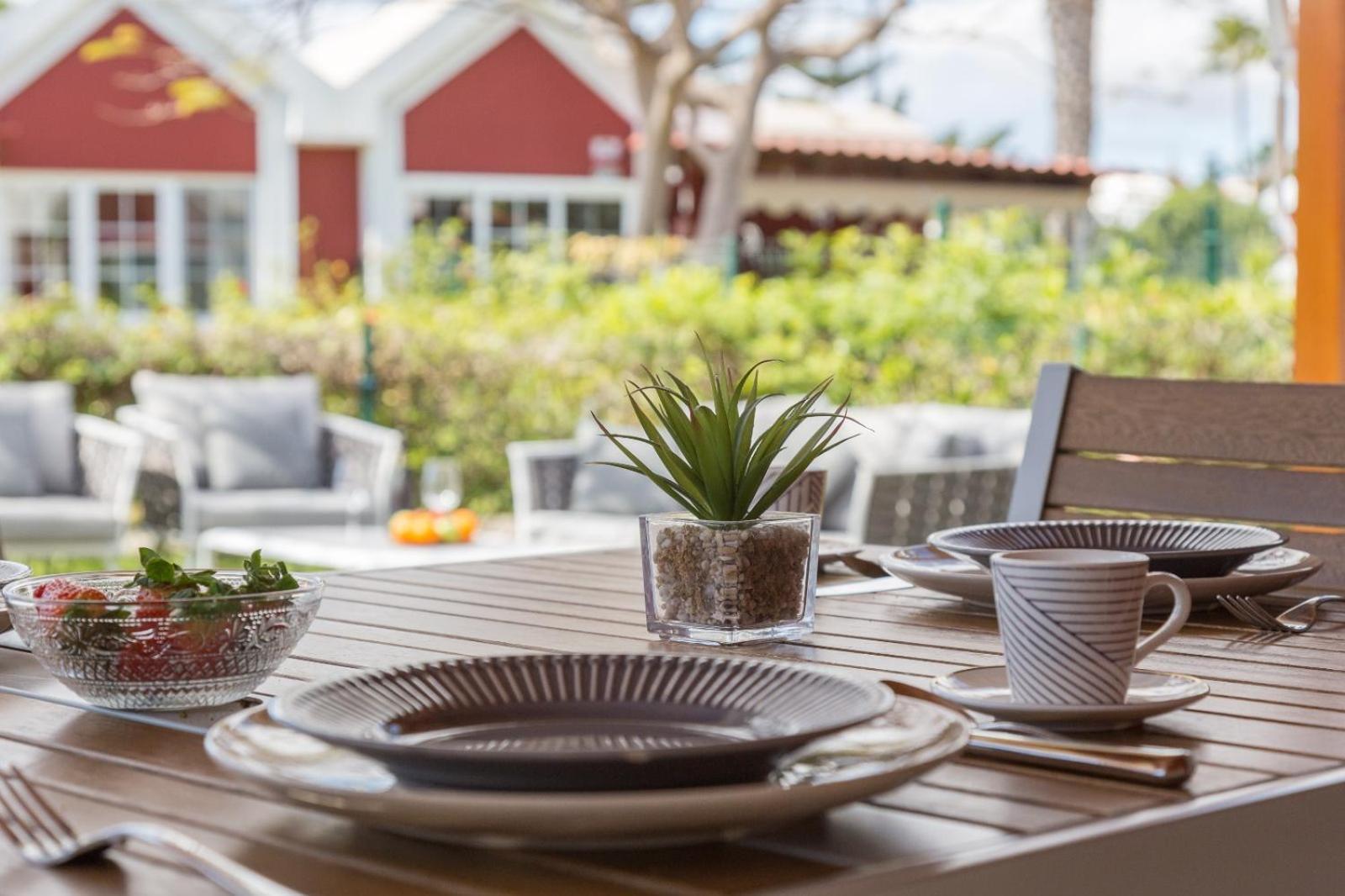 Lightbooking Tunos 73 Maspalomas Gran Jardin Y Barbacoa Exterior photo
