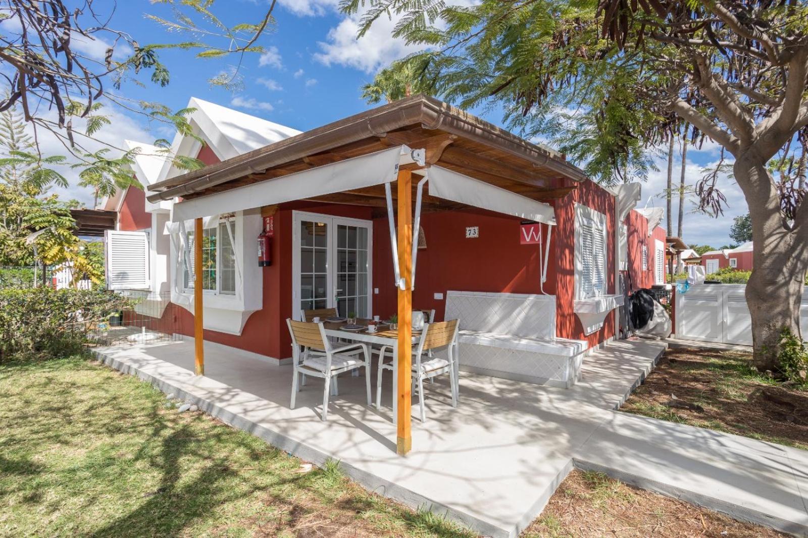 Lightbooking Tunos 73 Maspalomas Gran Jardin Y Barbacoa Exterior photo