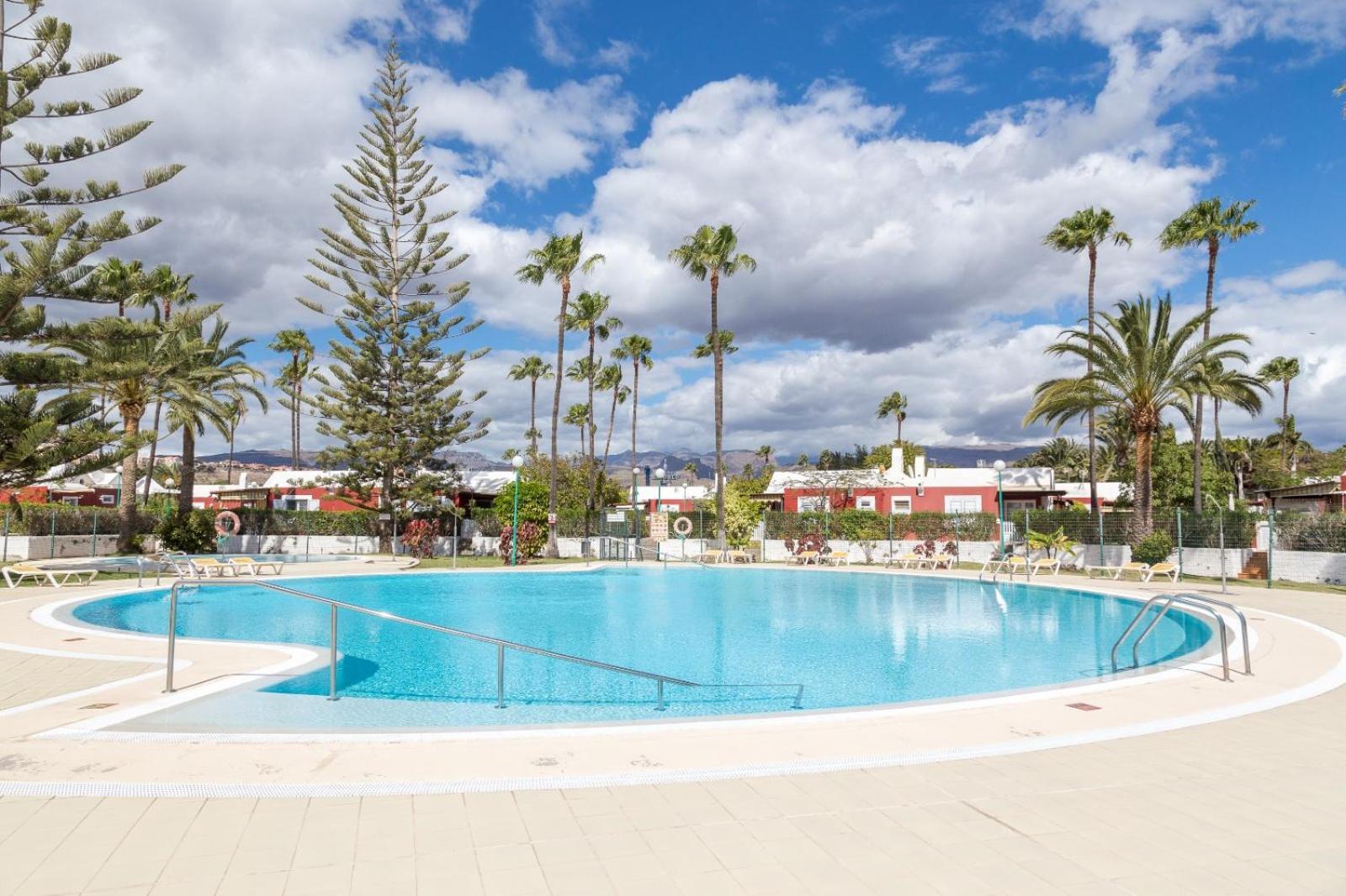 Lightbooking Tunos 73 Maspalomas Gran Jardin Y Barbacoa Exterior photo