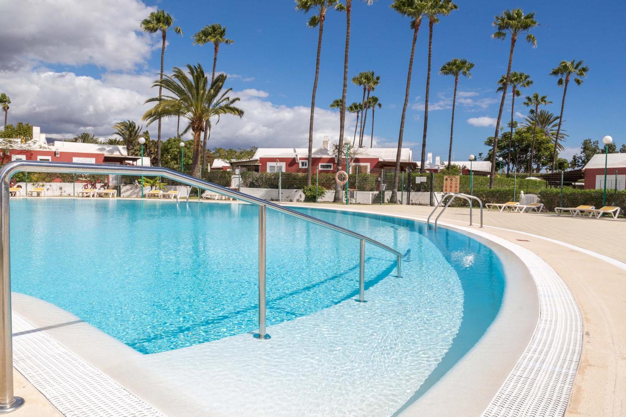 Lightbooking Tunos 73 Maspalomas Gran Jardin Y Barbacoa Exterior photo