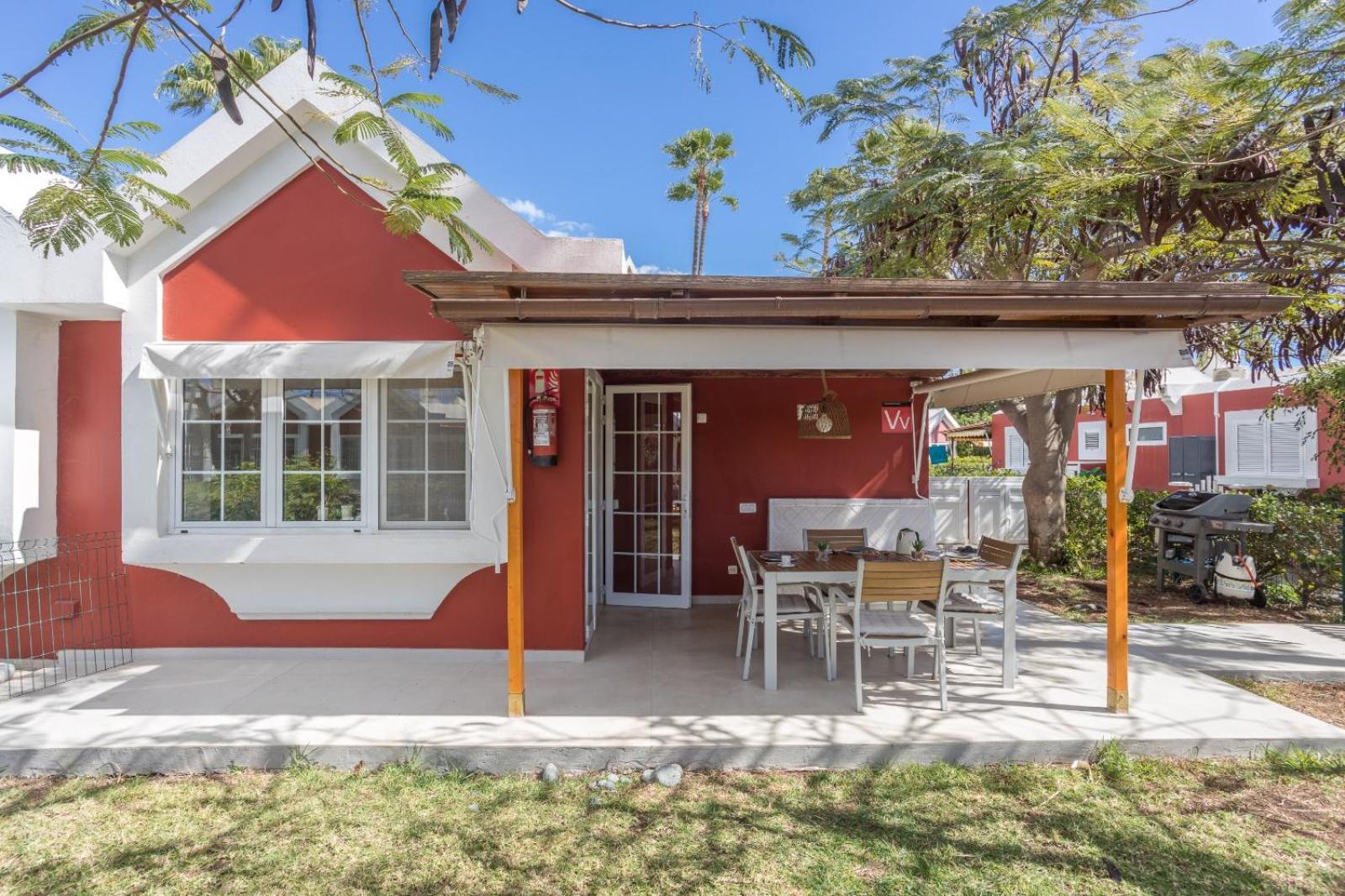 Lightbooking Tunos 73 Maspalomas Gran Jardin Y Barbacoa Exterior photo